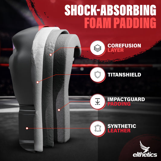 Elthetics Boxing Gloves (Black)